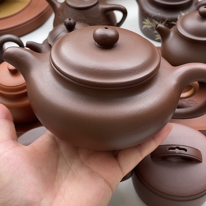 茶壶紫砂宜兴紫砂微瑕微瑕