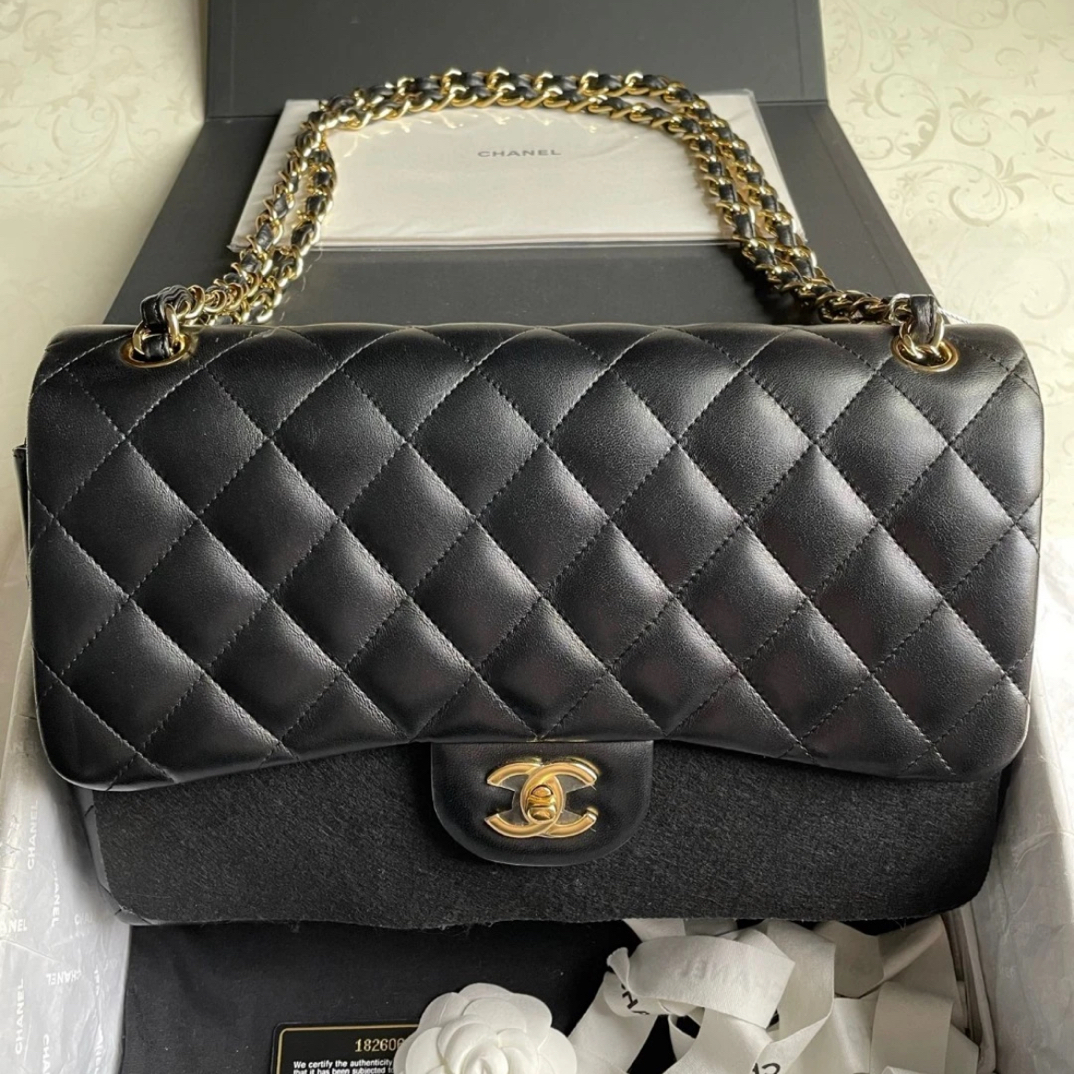 未使用 Chanel/香奈儿 Chanel 黑金jumbo 25120132-01