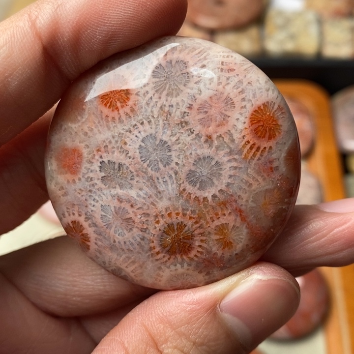 硅化玉颈饰未镶嵌老*