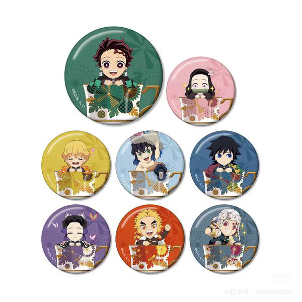 〖鬼灭之刃〗  福利转转转（茶挂吧唧挂件立牌，场面写）