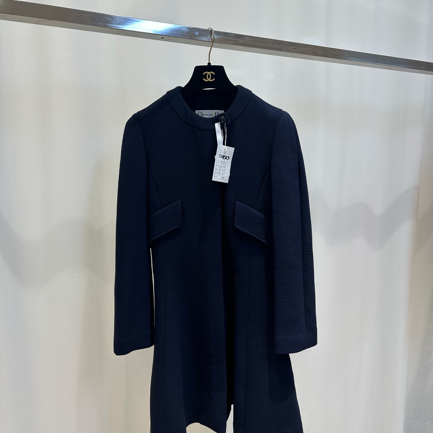 99新 DIOR/迪奥 长款大衣 36码 03042