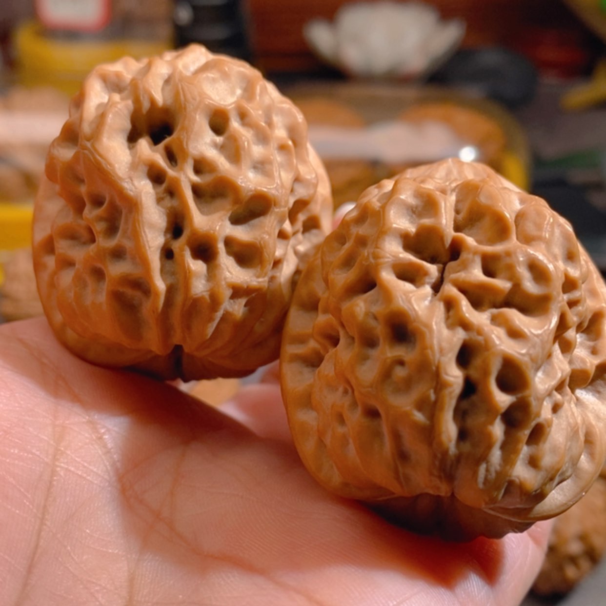 【闪购商品】吊坠文玩核桃逗****生蛤蟆眼