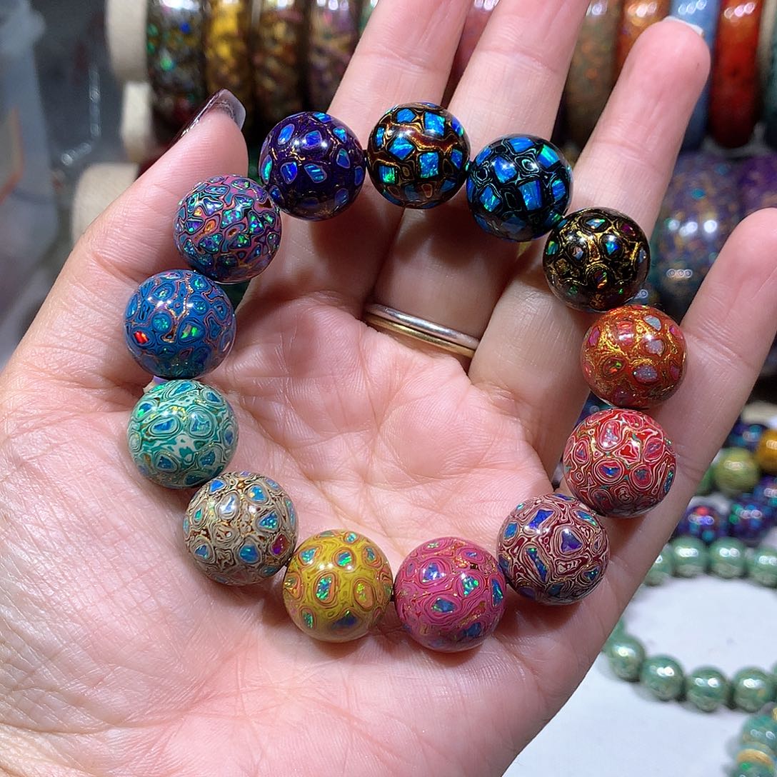 清*大漆珠1.6……娇……………………