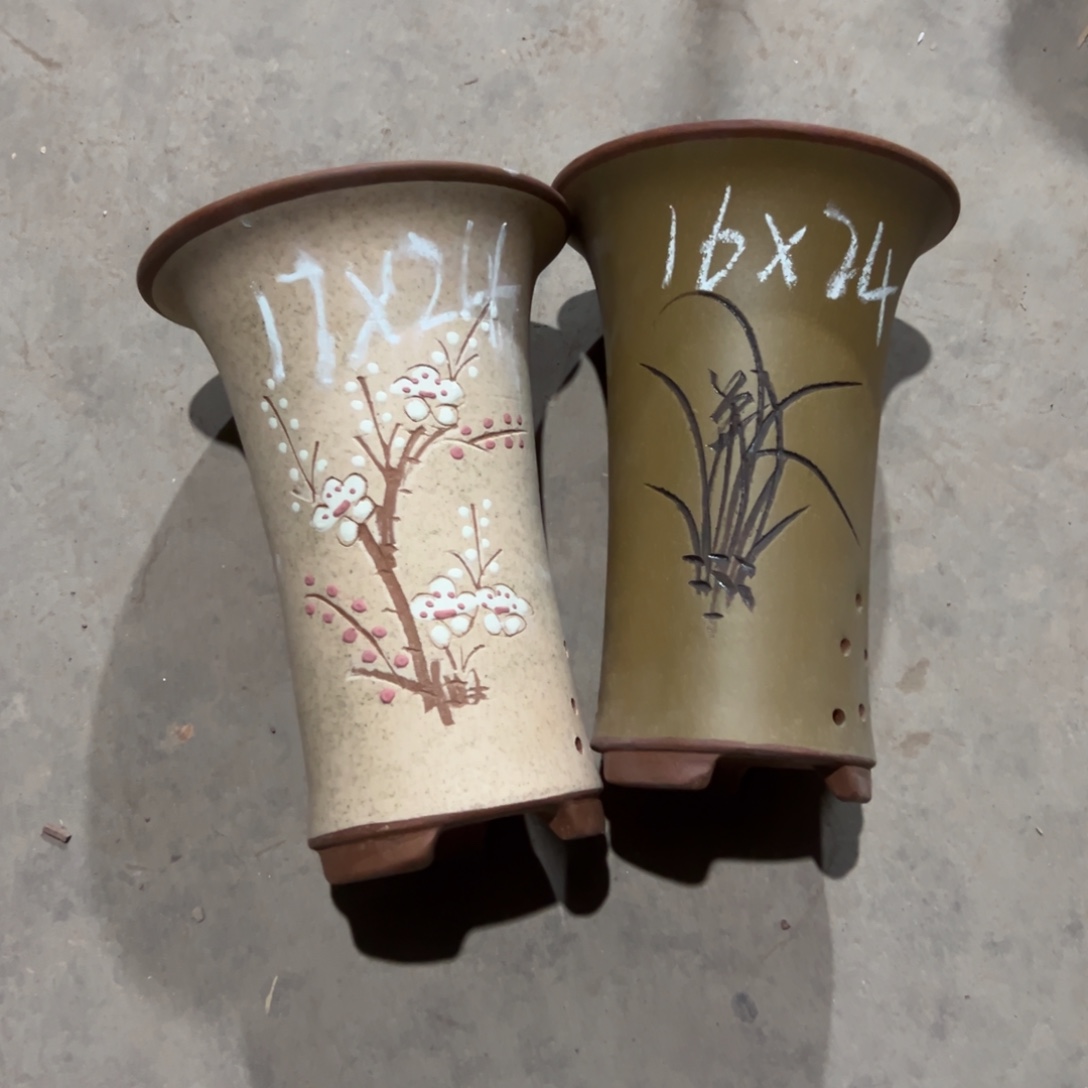 宜兴川阁紫砂花盆