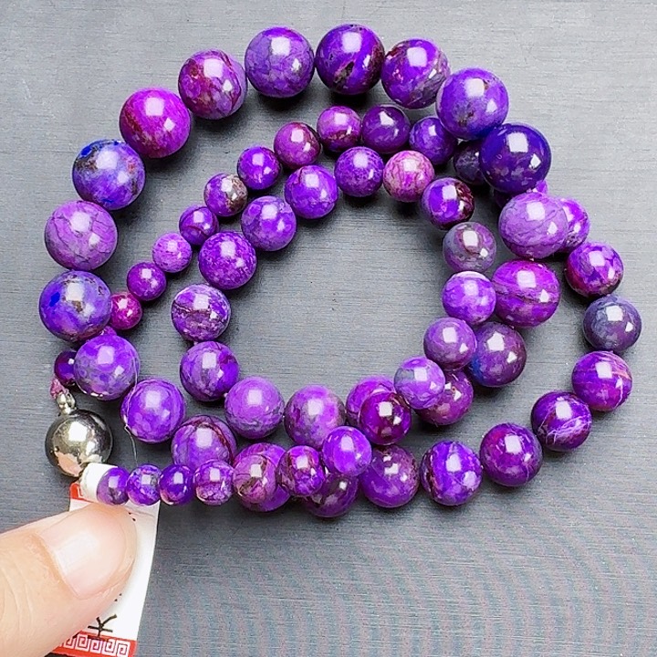 苏纪石（舒俱来）颈饰未镶嵌项链