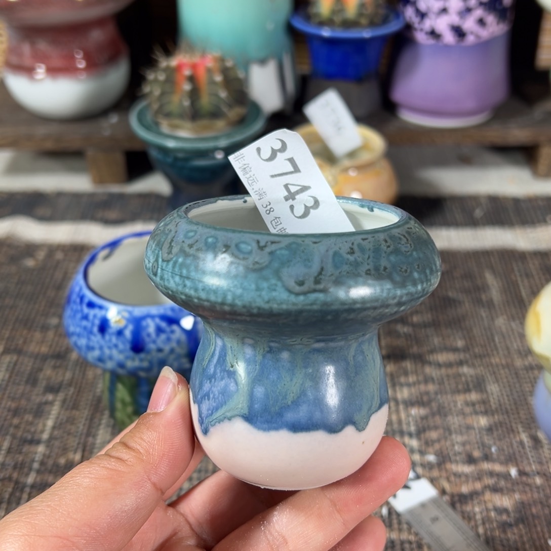 红陶景德镇手工花盆