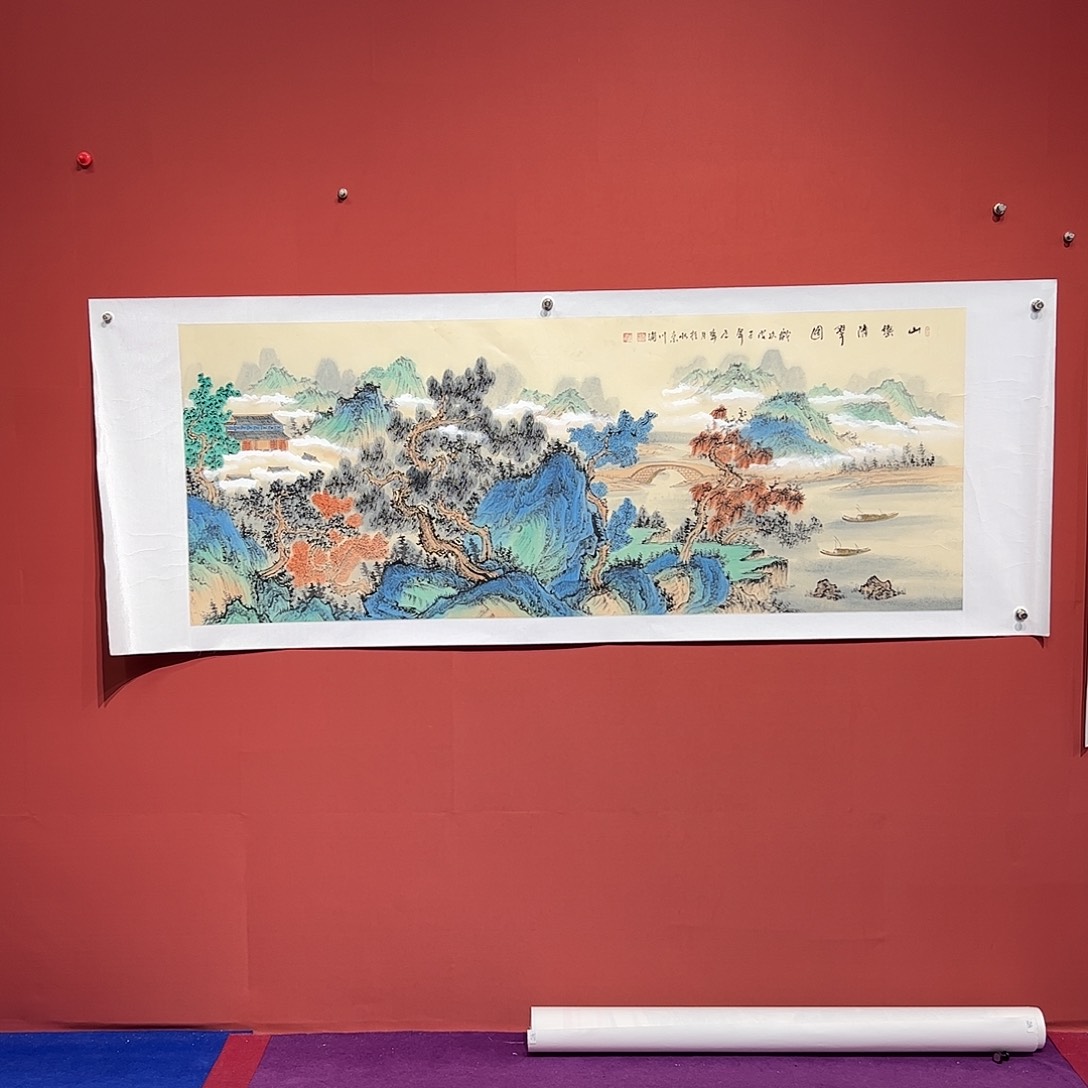 国画恵**阳李川浦画家作品