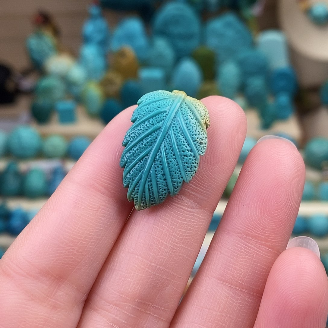 绿松石珠宝奇石未镶嵌