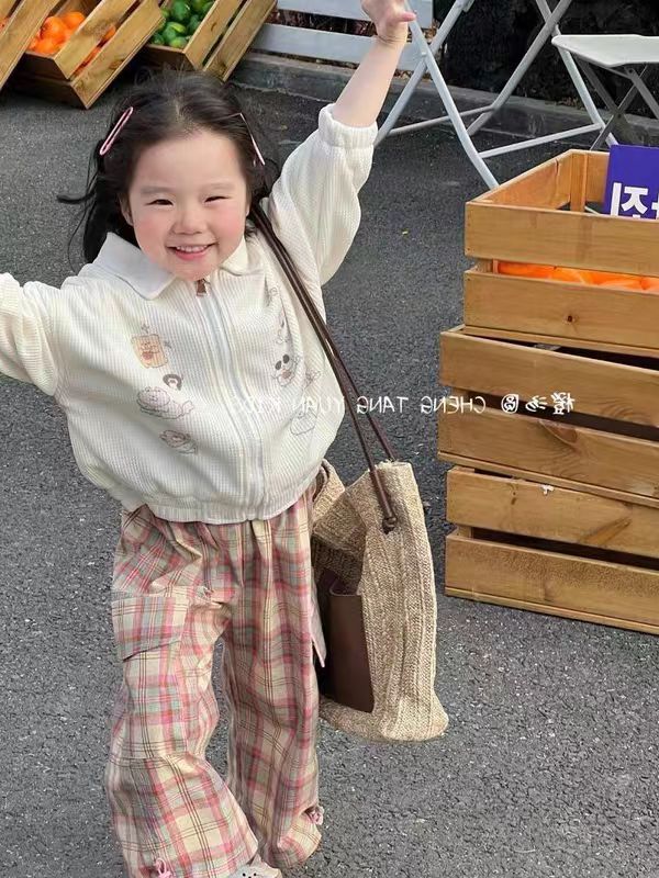 Y-F503女宝洋气套装