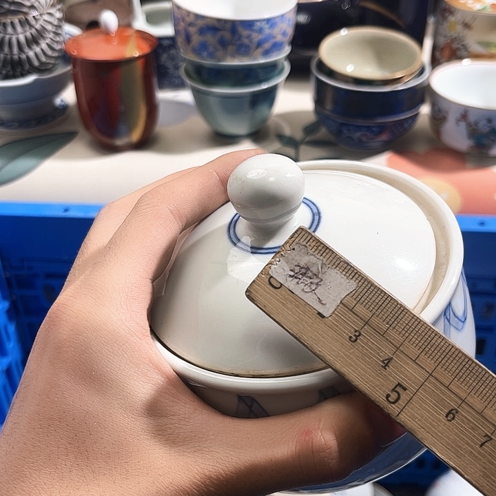 瓷片小***觉回流瓷器666888