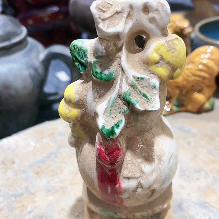 瓦当摆件摆件茶桌茶台陶瓷