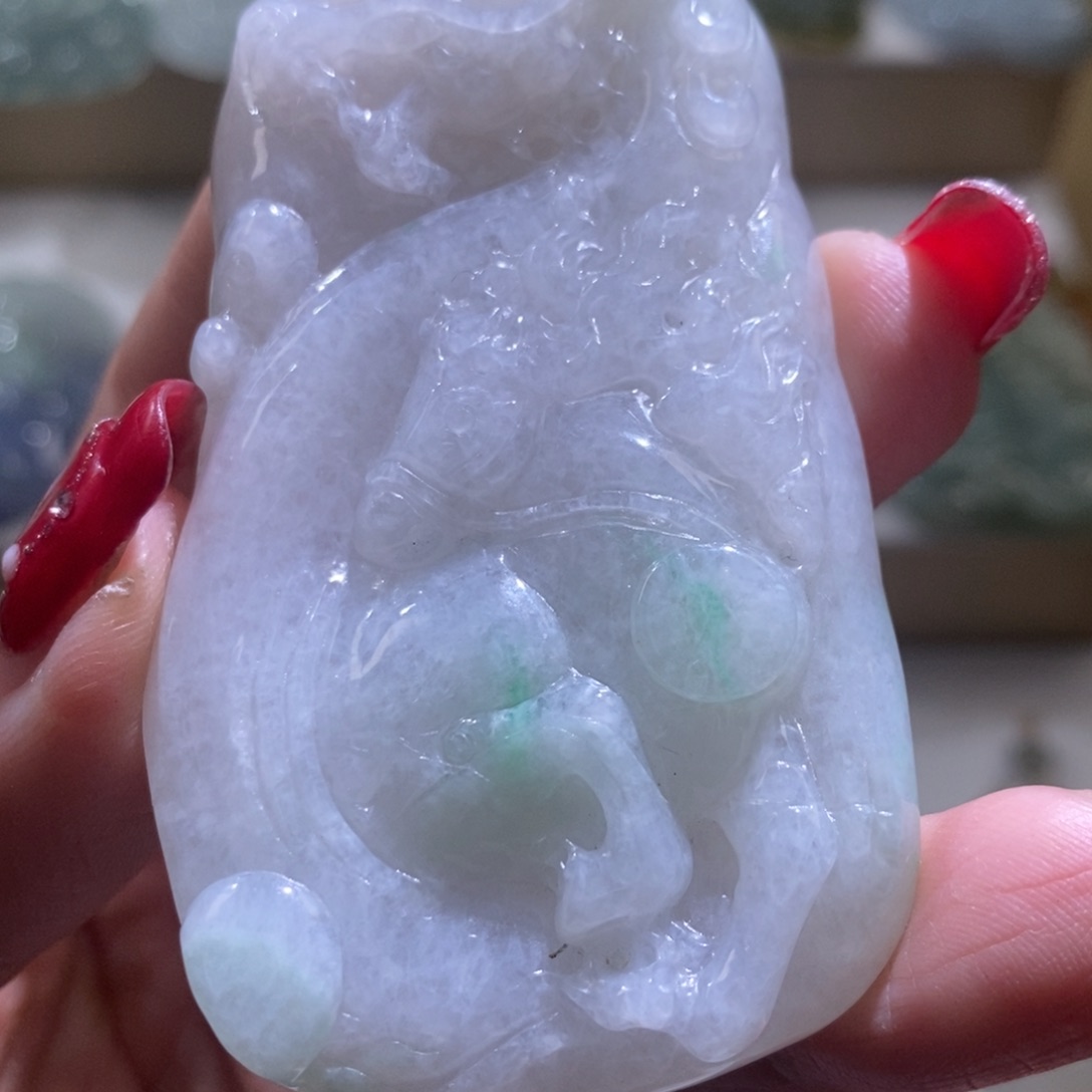 【闪购商品】翡翠颈饰未镶嵌龙马