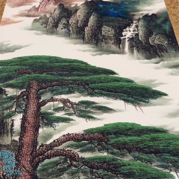 横款臻弘，字画，中堂