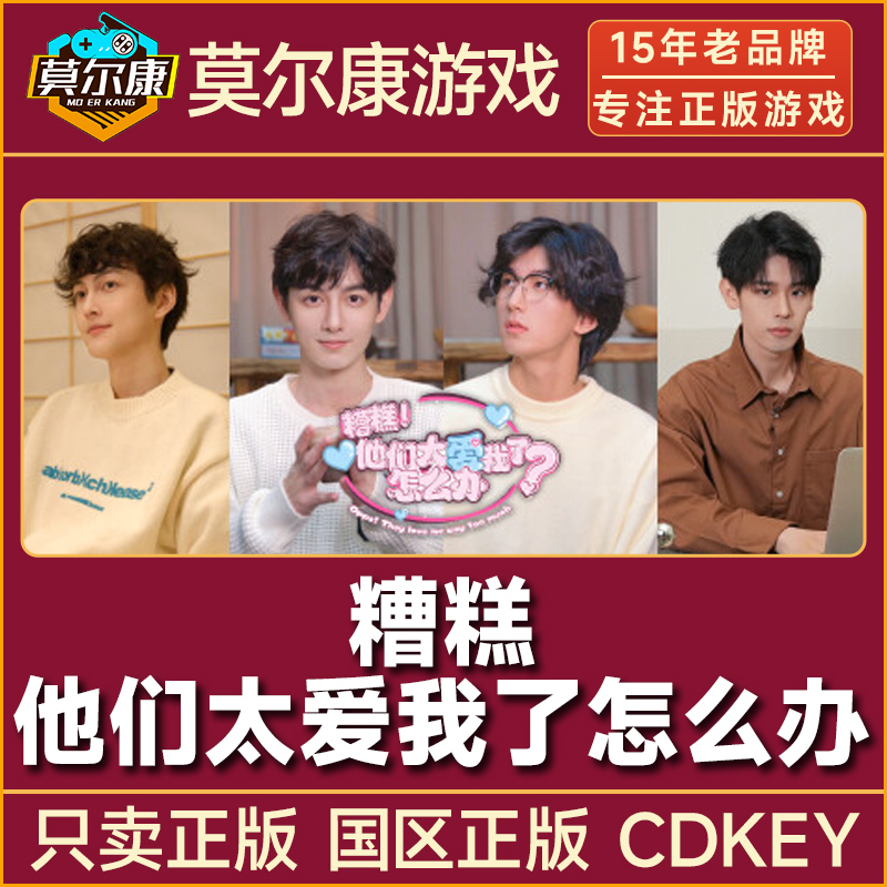 Steam游戏 糟糕 他们太爱我了怎么办 国区正版CDKey激活码