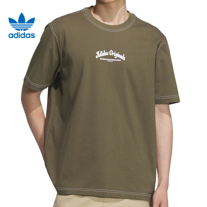 adidas阿迪达斯【华】三叶草男女运动休闲短袖JX2631