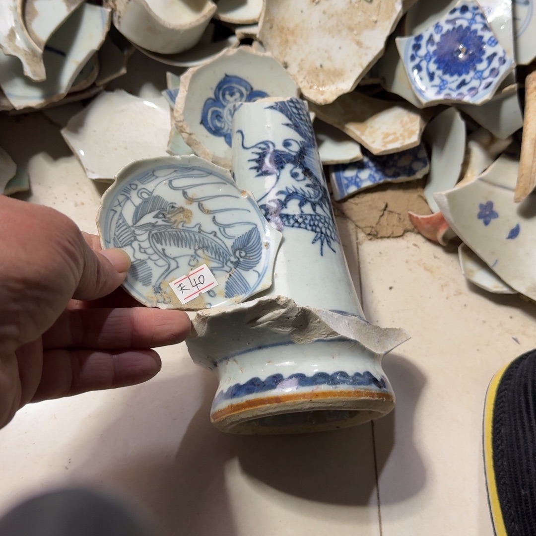 瓷片景德镇陶瓷碎片片