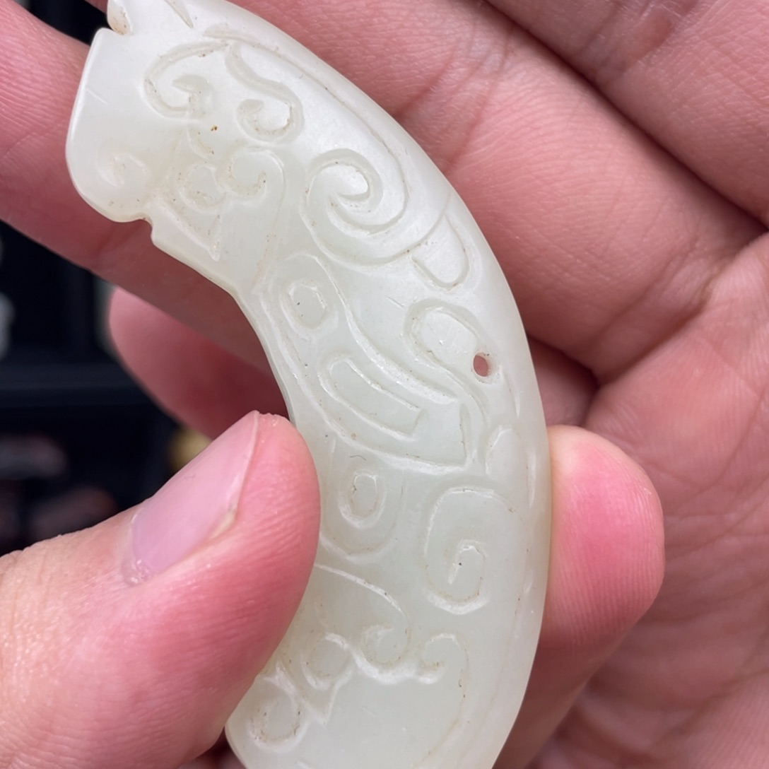 和田玉（糖玉）颈饰未镶嵌