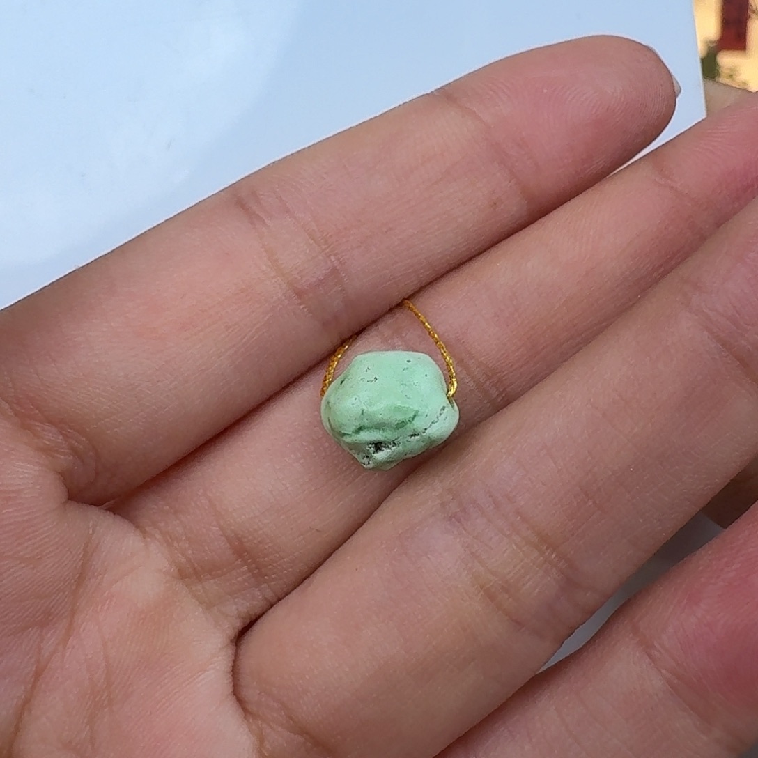 莲***绿松石未镶嵌珠宝奇石