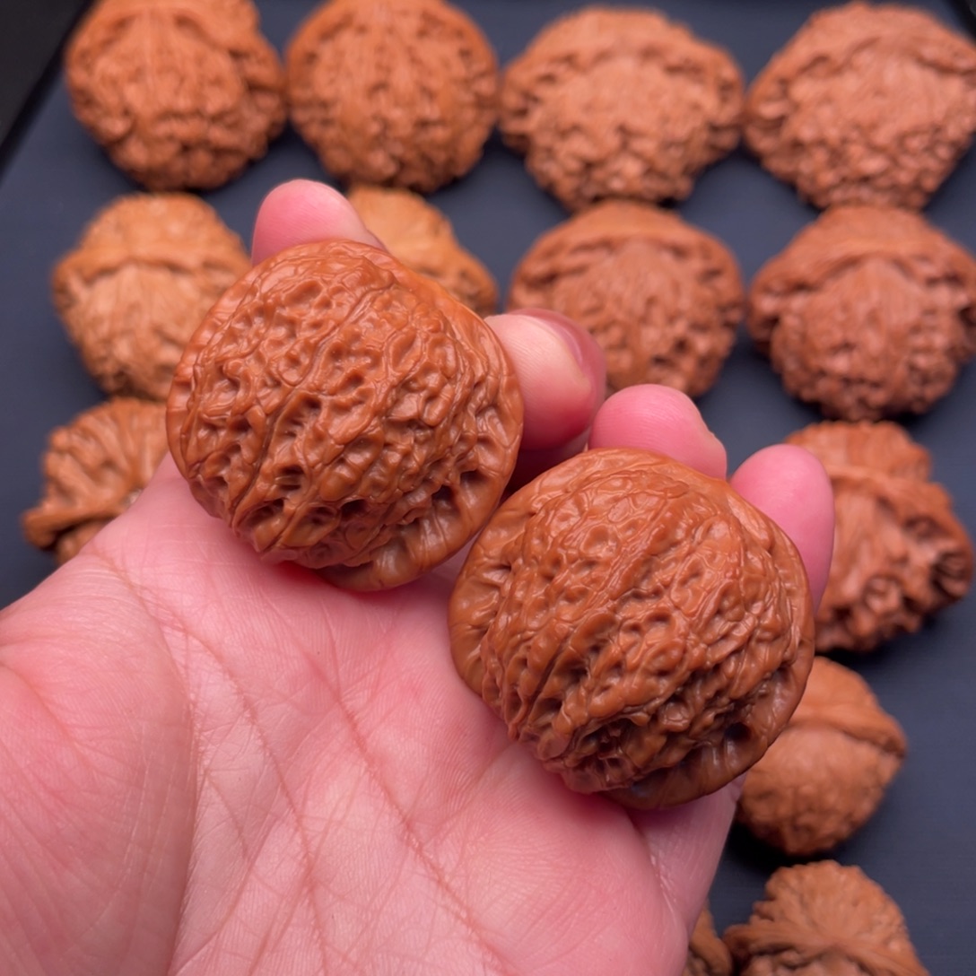 不***·文玩核桃把件38血麒麟