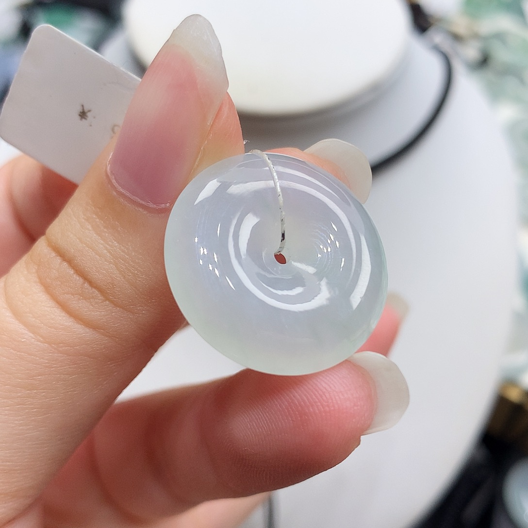 翡翠未镶嵌胸饰翡翠5，23/6