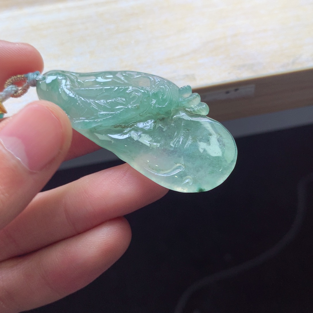 翡翠颈饰未镶嵌吊坠