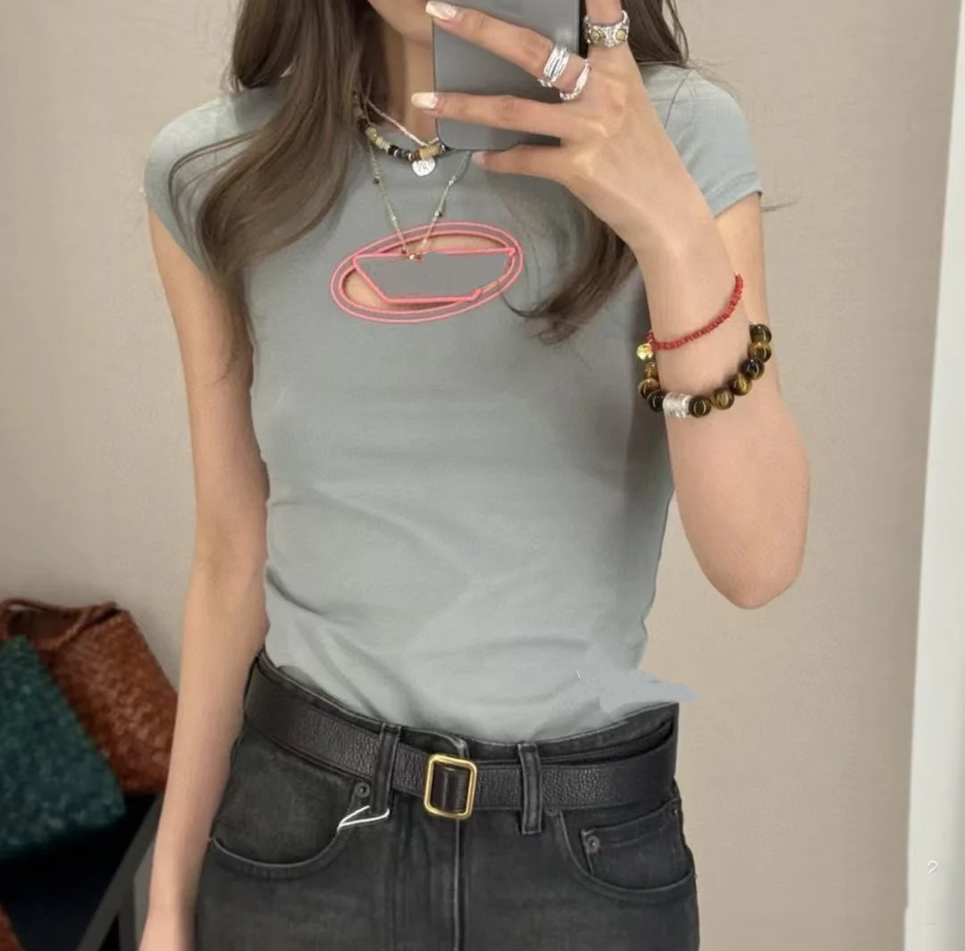 SANSIS 正确 区别一下 基础圆领短袖T恤  