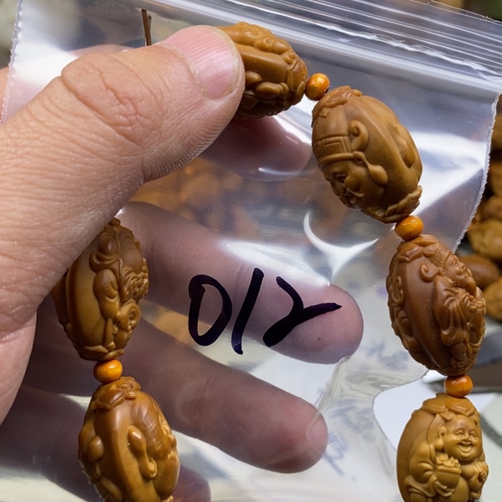 橄榄核手串/手链橄榄核雕工艺手串