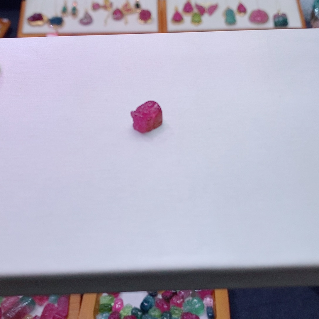 碧玺碧玺m未镶嵌西瓜貔貅