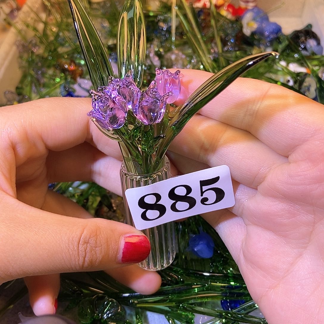 琉璃手工艺品885花瓶