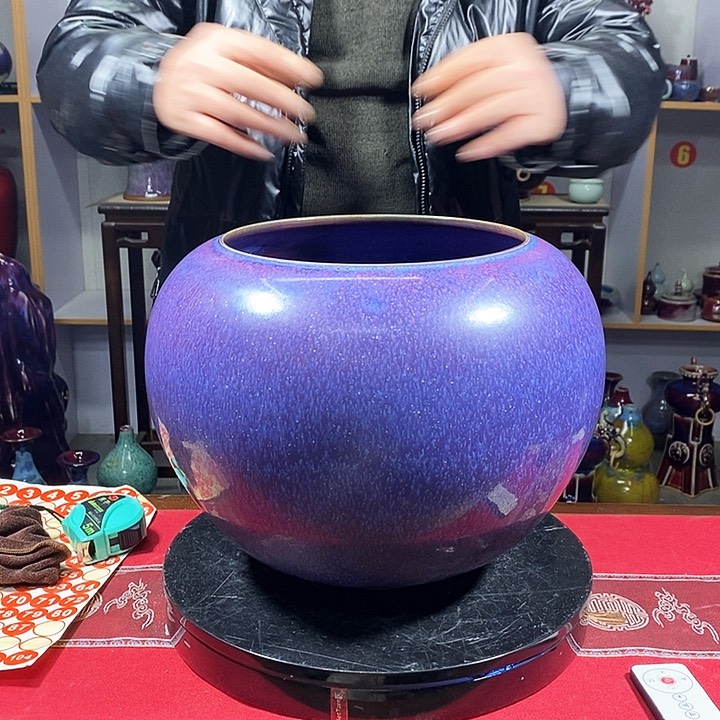 瓶中国神垕精品钧瓷