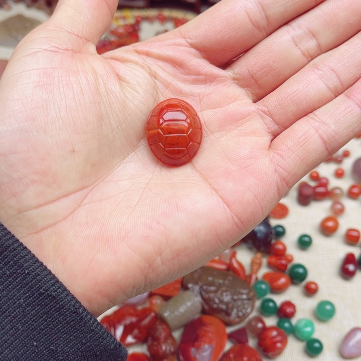 未镶嵌富甲天下南红玛瑙