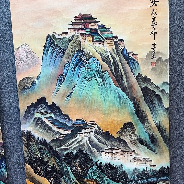 鲁岳美术艺术作品2