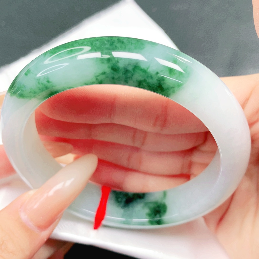 翡翠未镶嵌手镯61