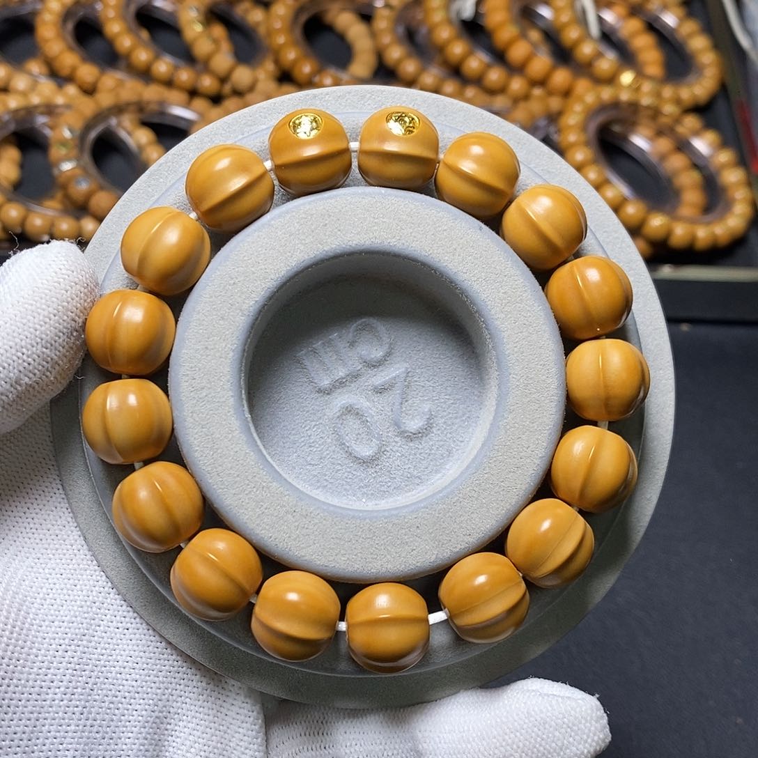 猴头核桃手串双标四花大鲨鱼鳍 14+ 全品 242号