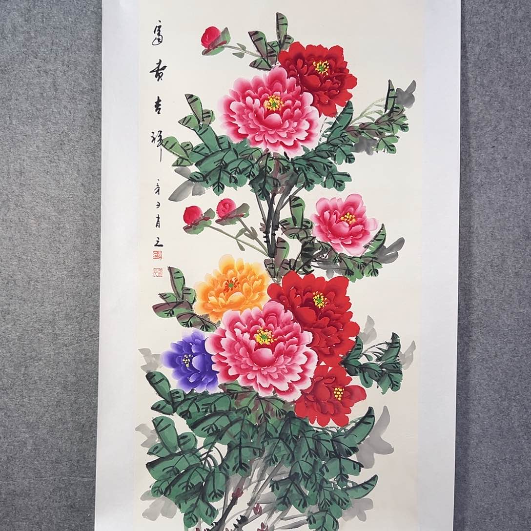 国画385 牡丹等植物资源优势显著突出