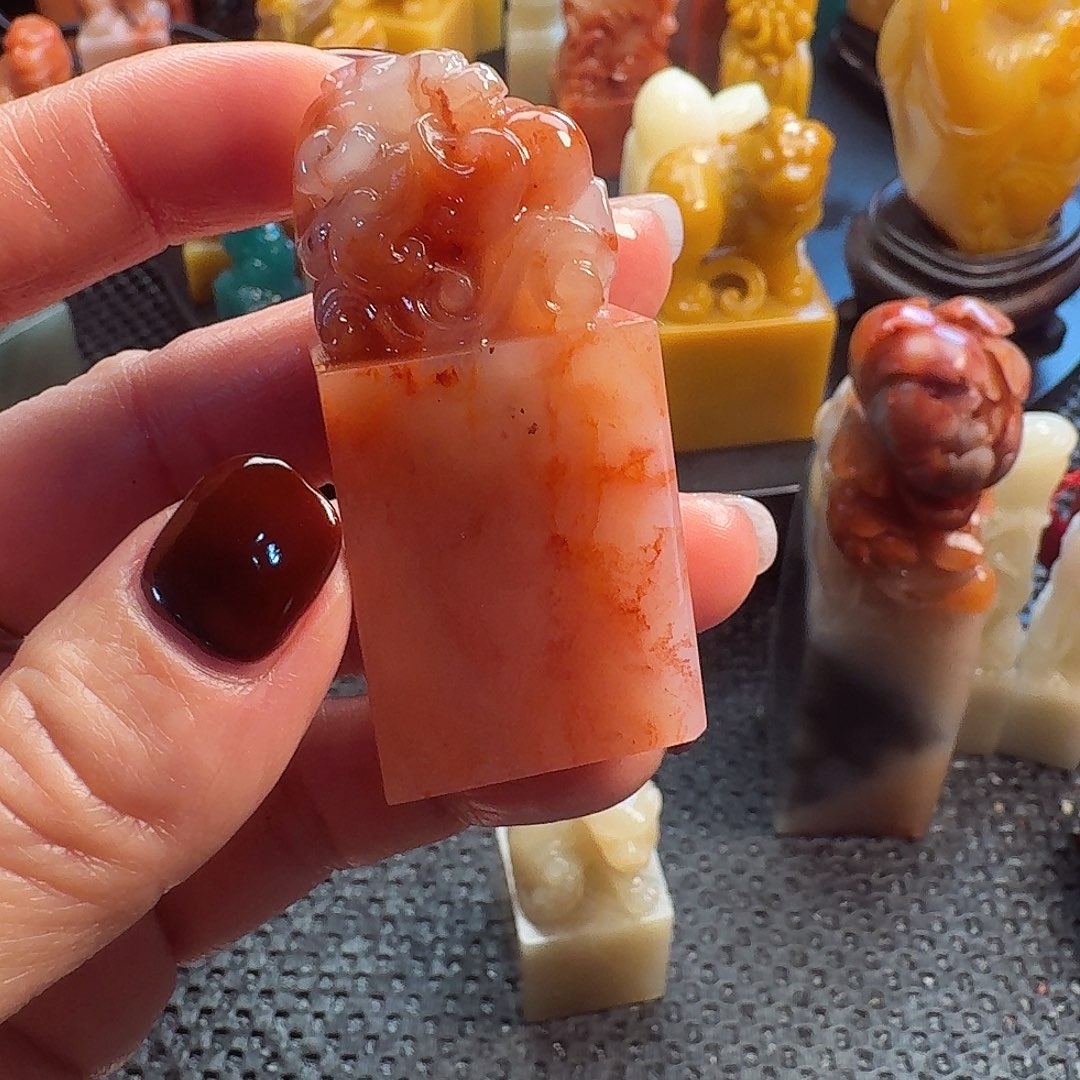 寿山石印石老挝石