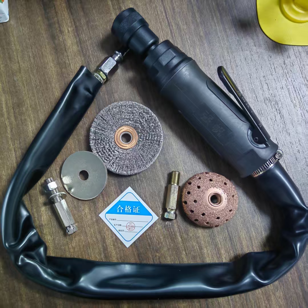 强帆低速打磨机    泰克低速打磨机   送打磨头打磨刷气动工具