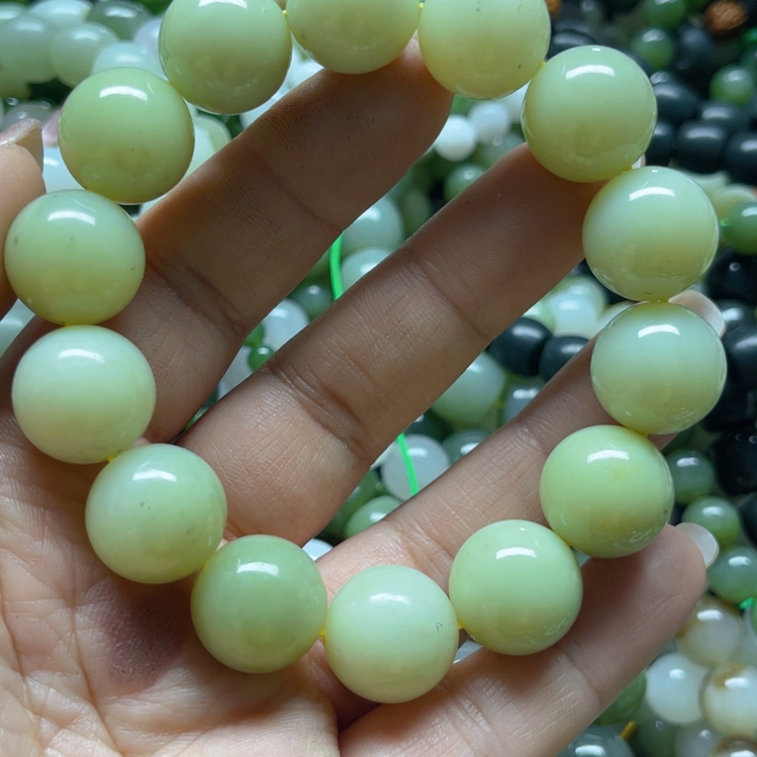 和田玉手链未镶嵌