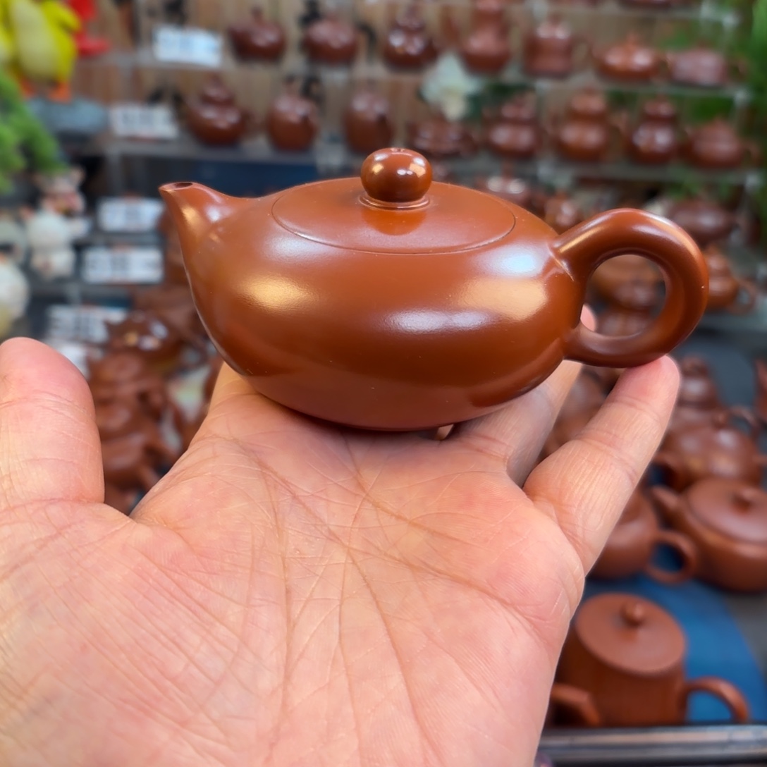 揭***车朱泥茶壶120C左右