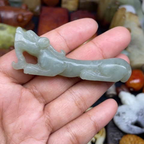 和田玉未镶嵌颈饰30