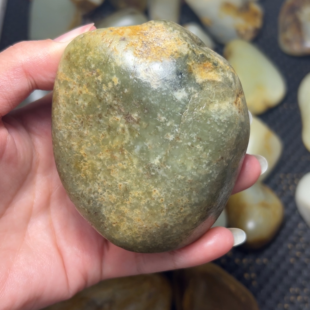 和田玉未镶嵌挂件17