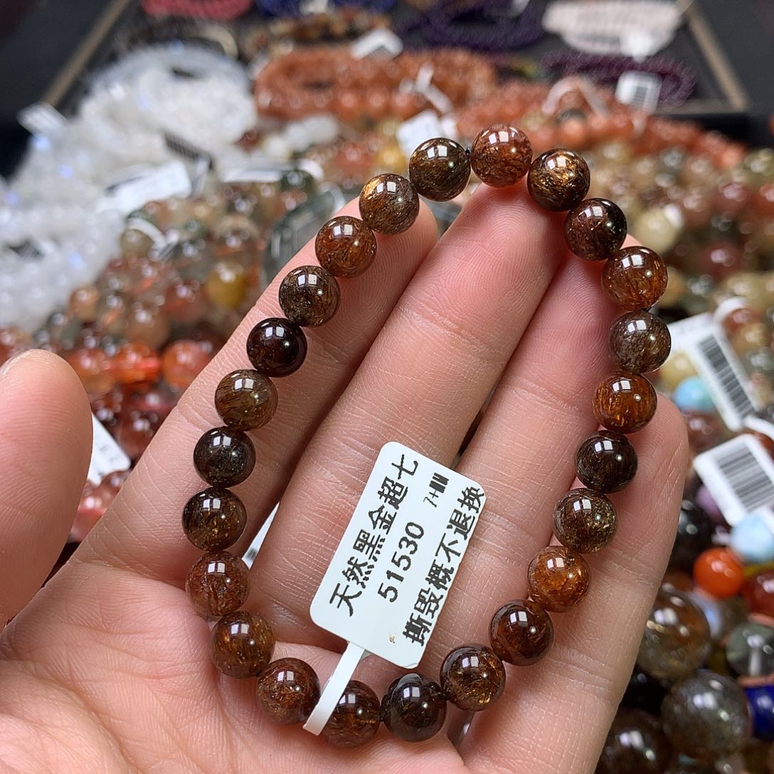 水晶手链未镶嵌，