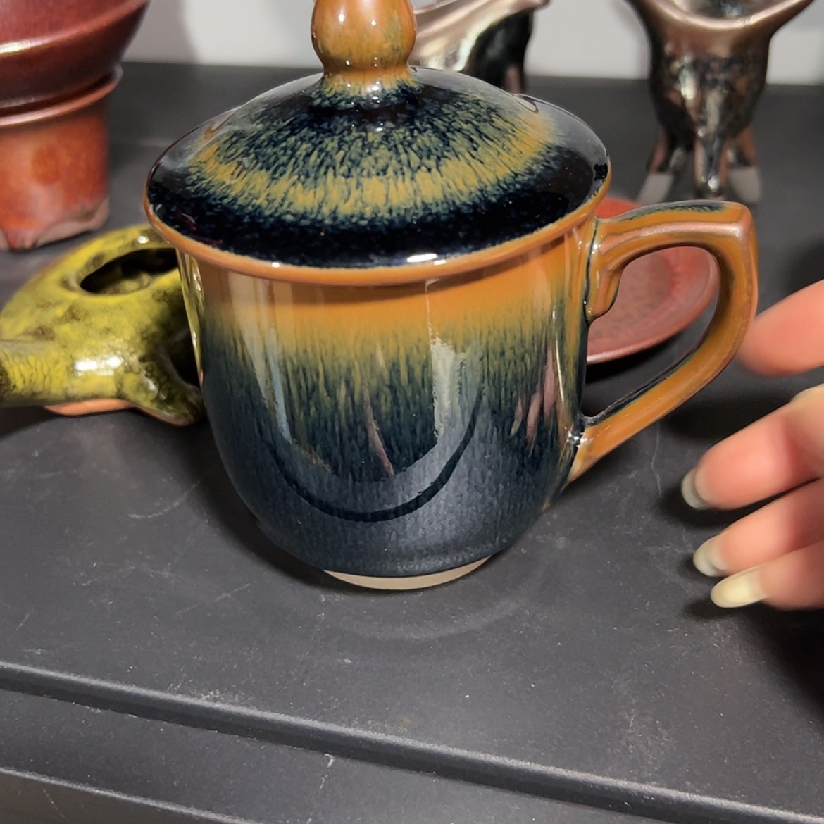 【闪购商品】茶盏建窑建盏主人杯