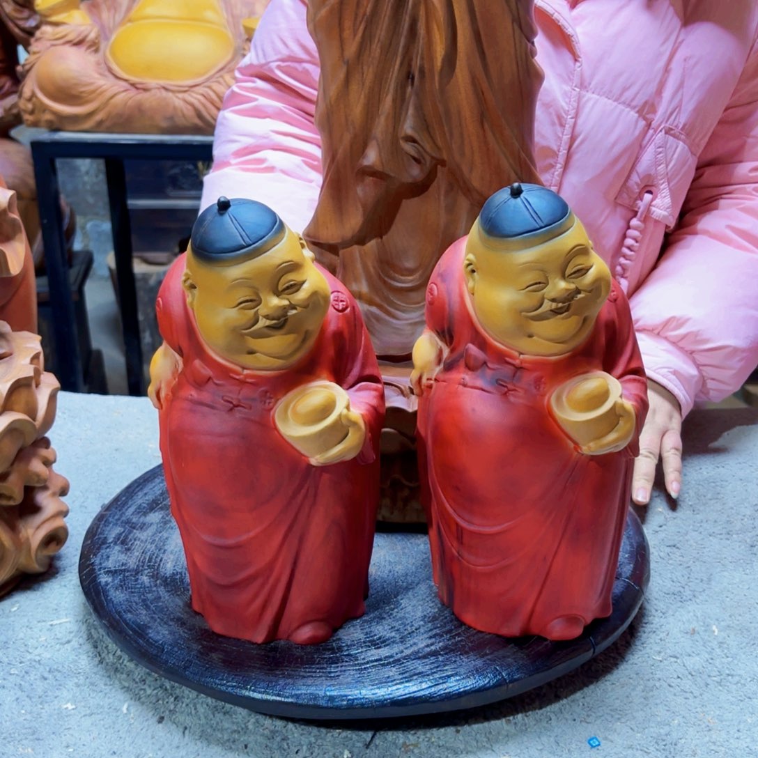 瓷***遇香樟木元宝地主一个放漏价不退不换