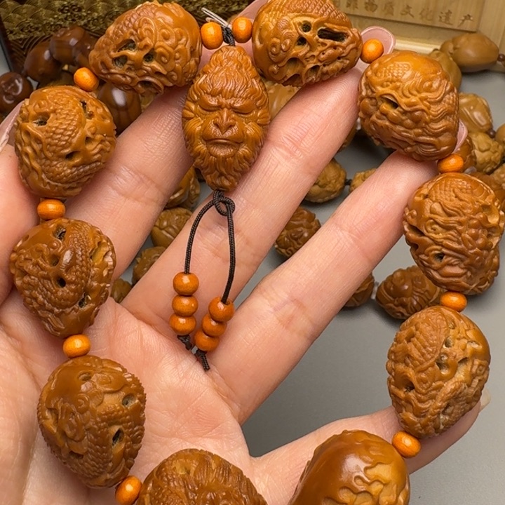 橄榄核手串/手链九龙手串