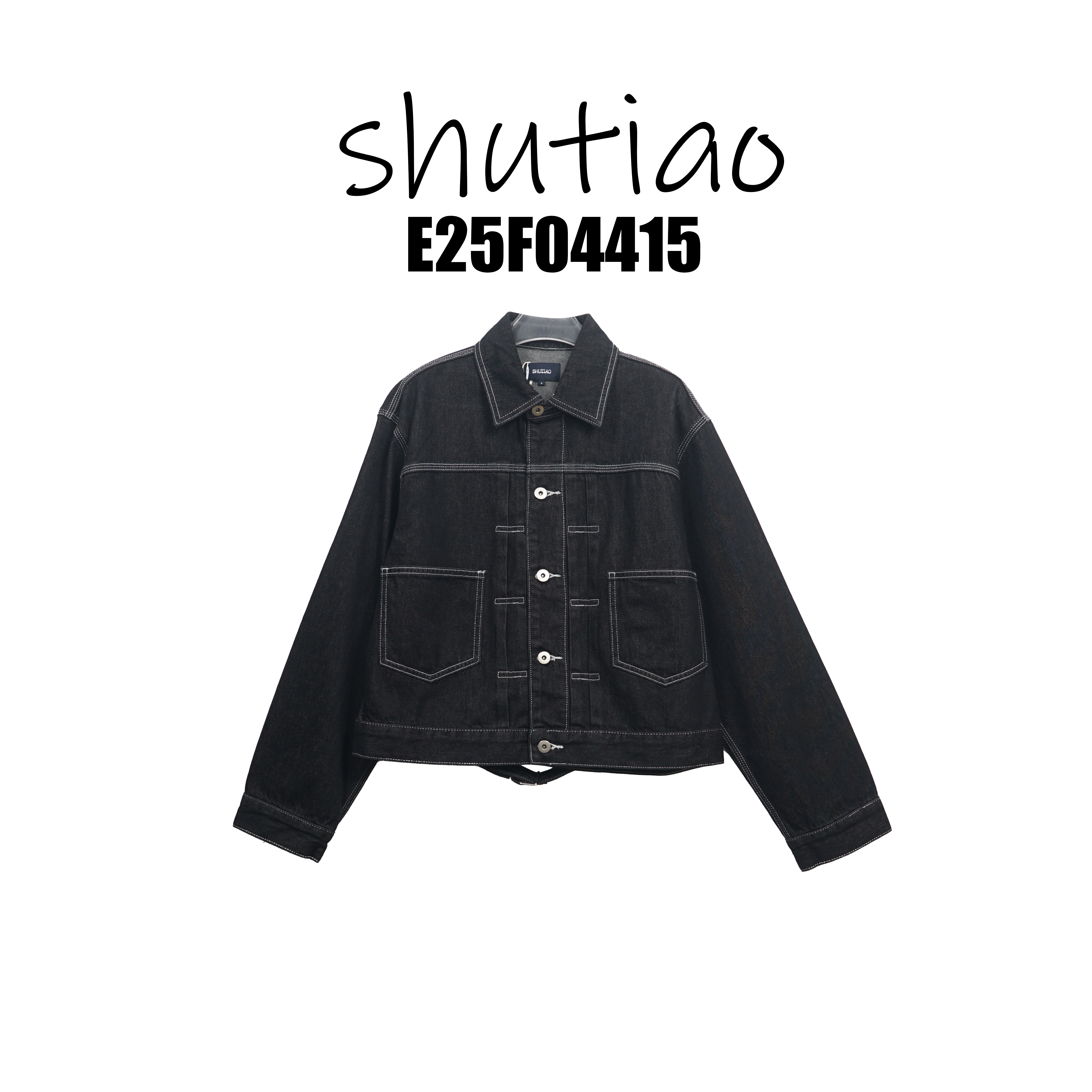 【SHUTIAO】2025冬季：新款小众设计款外套E25F04415