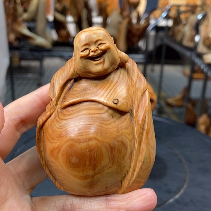 柏木（崖柏）手把件