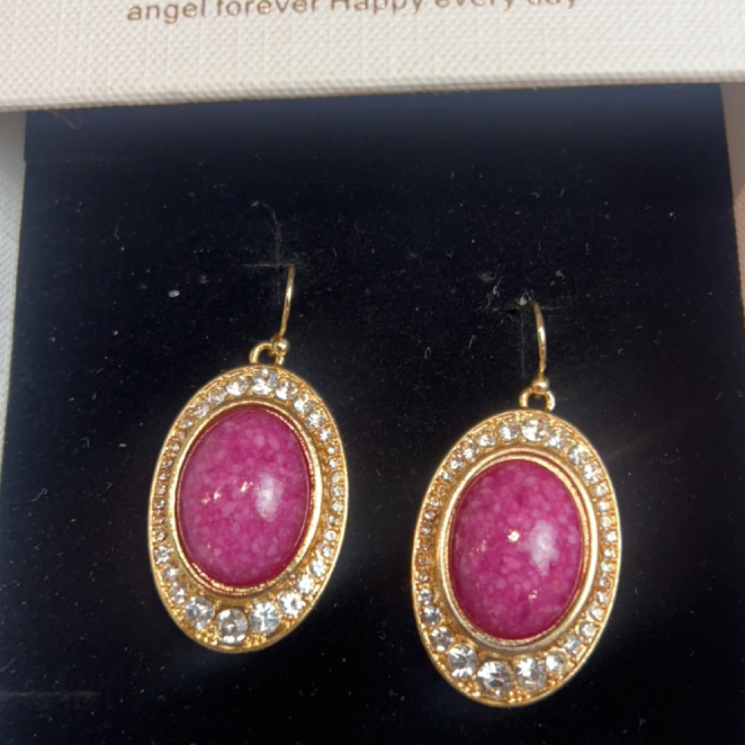 合金仿珍珠耳饰 椭圆珍珠法式轻奢高级感耳环简约气质百搭耳饰241