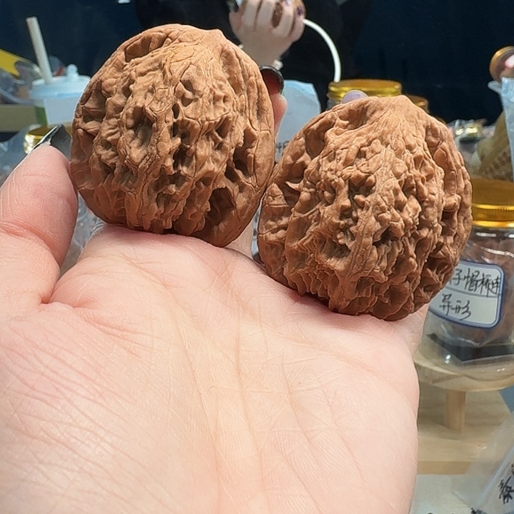 吊坠桃核蓟县虎头王43尺