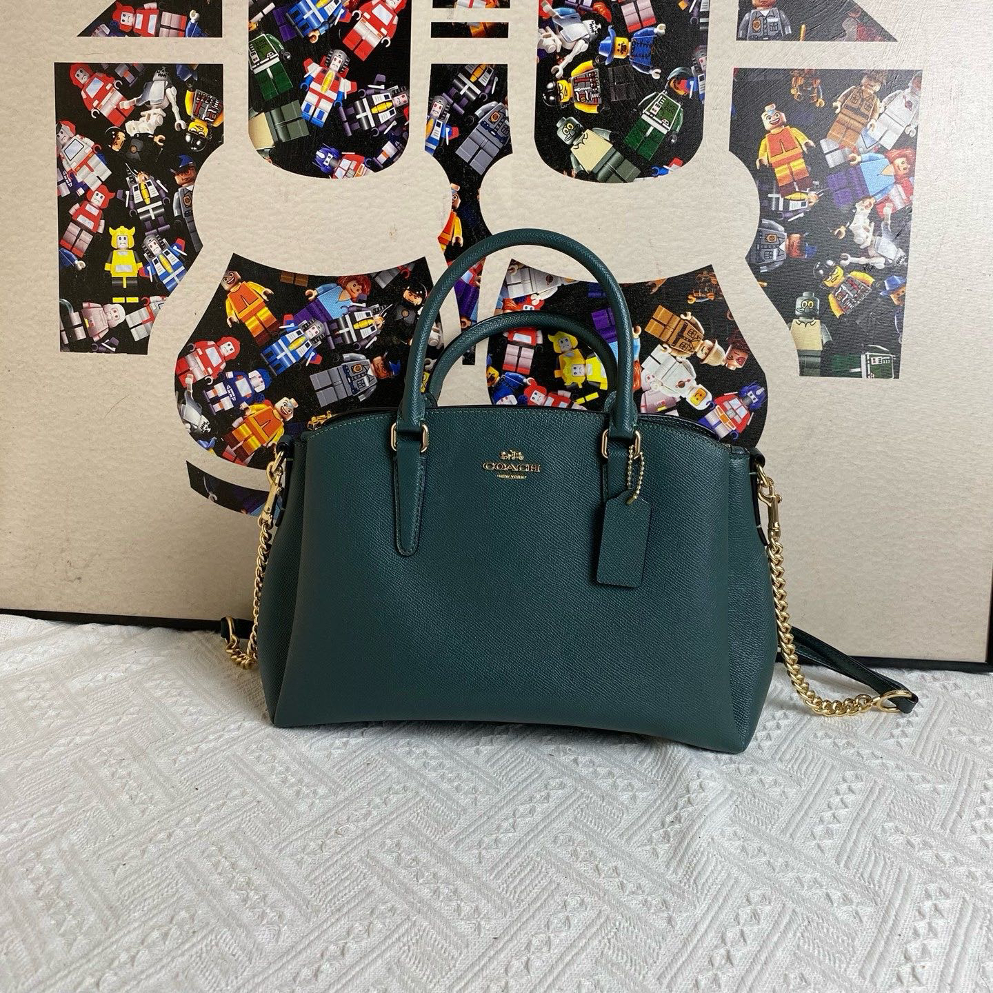 95新 COACH/蔻驰 19230斜挎包